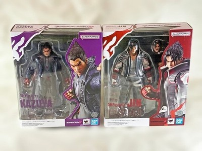 Tekken S.H.Figuarts Kazumi Mishima & Kazuya Unopened 2-Piece Set Collectible