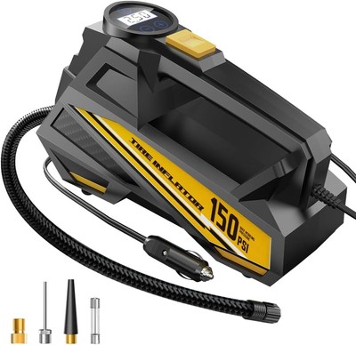 Elektrische kabelgebundene 12 V 150 PSI Auto Reifenfüller Pumpe Tragbare Luftkompressor Pumpe