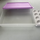 Tupperware Large Snack Stor with Egg Inserts for 18-NEW-Purple-BPA Free FastShip — photo 3