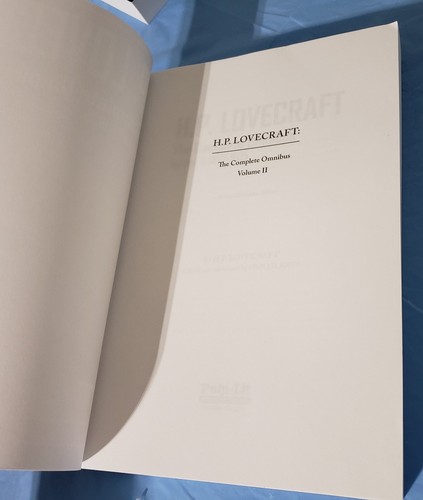 H.P. LOVECRAFT The Complete Omnibus Collection Vol. I & II, 1917-1926, 1927-1935 - Picture 17 of 24