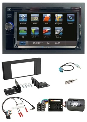 Blaupunkt SD Bluetooth 2DIN MP3 USB Lenkrad Autoradio für Land Rover Range Rover - Bild 1 von 4
