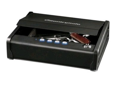 SENTRY SAFE QAP1E Gun Safe,0.08 cu. ft.,Electronic 29RV57