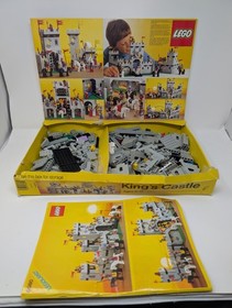 Vintage Lego 6080 King's Castle 1984 w/ Box, Manual - Likely 80-85% - Incomplete