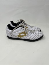 Lotto Stadio 705 TF All White/Light Platino size 7