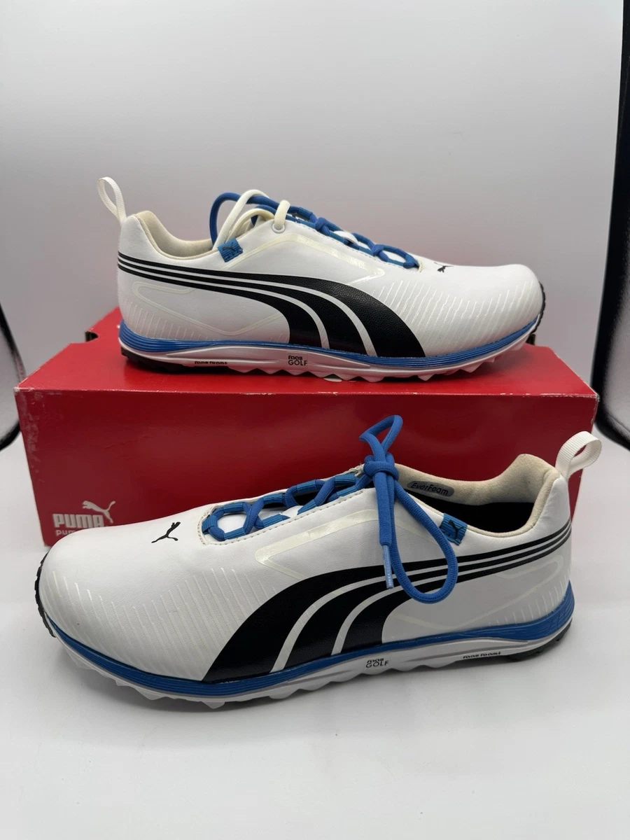 Puma FAAS Lite 186742-02 Men 11 Golf White/Gray Zero-Drop Golf  Tech Neon(7B puma faas golf shoes products for sale | eBay main image 4