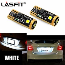Lasfit T10 194 168 Led License Plate Light Bulbs 6000k Super Bright White 2825