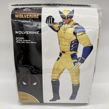 Spirit Halloween Adult Wolverine Costume Deadpool  Wolverine Sizes Vary