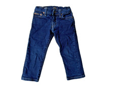 Polo Ralph Lauren Toddler Boys Jeans 2T Dark Wash Straight Leg Denim Pants