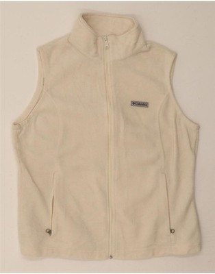 Columbia Damen Fleece Weste UK 18 XL cremeweiß Polyester DF58