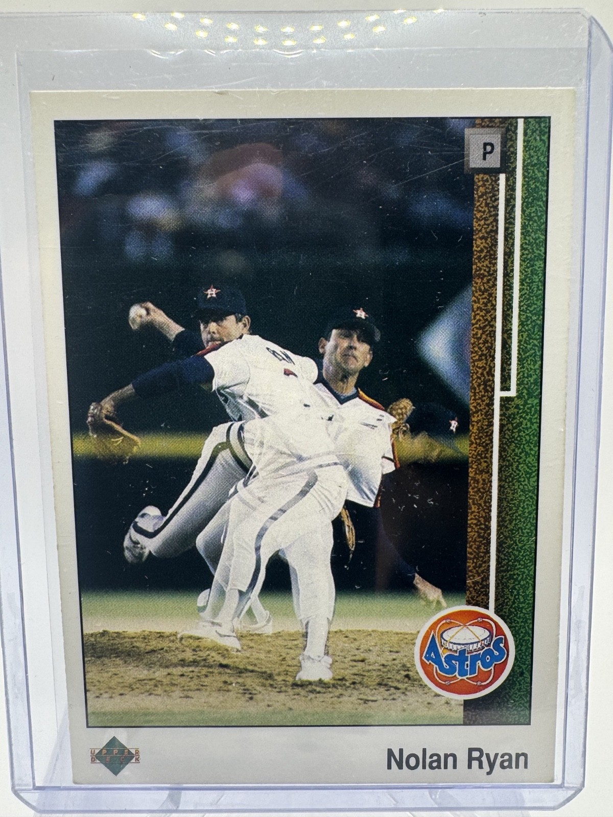 Nolan Ryan Houston Astros 1989 Upper Deck - #145