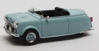 MATRIX SCALE MODELS, MENGERS Mini 3 WP III mpi blau, 1/43, MTXMM430011