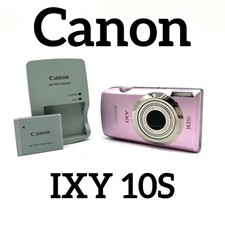 Canon IXY 10S Pink 14.1MP PowerShot SD3500 IS IXUS 210 w/Battery, Charger