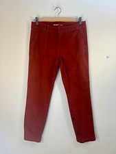 Old Navy Sz 8 Pixie Reg Straight Leg Skinny Mid Rise Ankle Terra Soldier Stretch