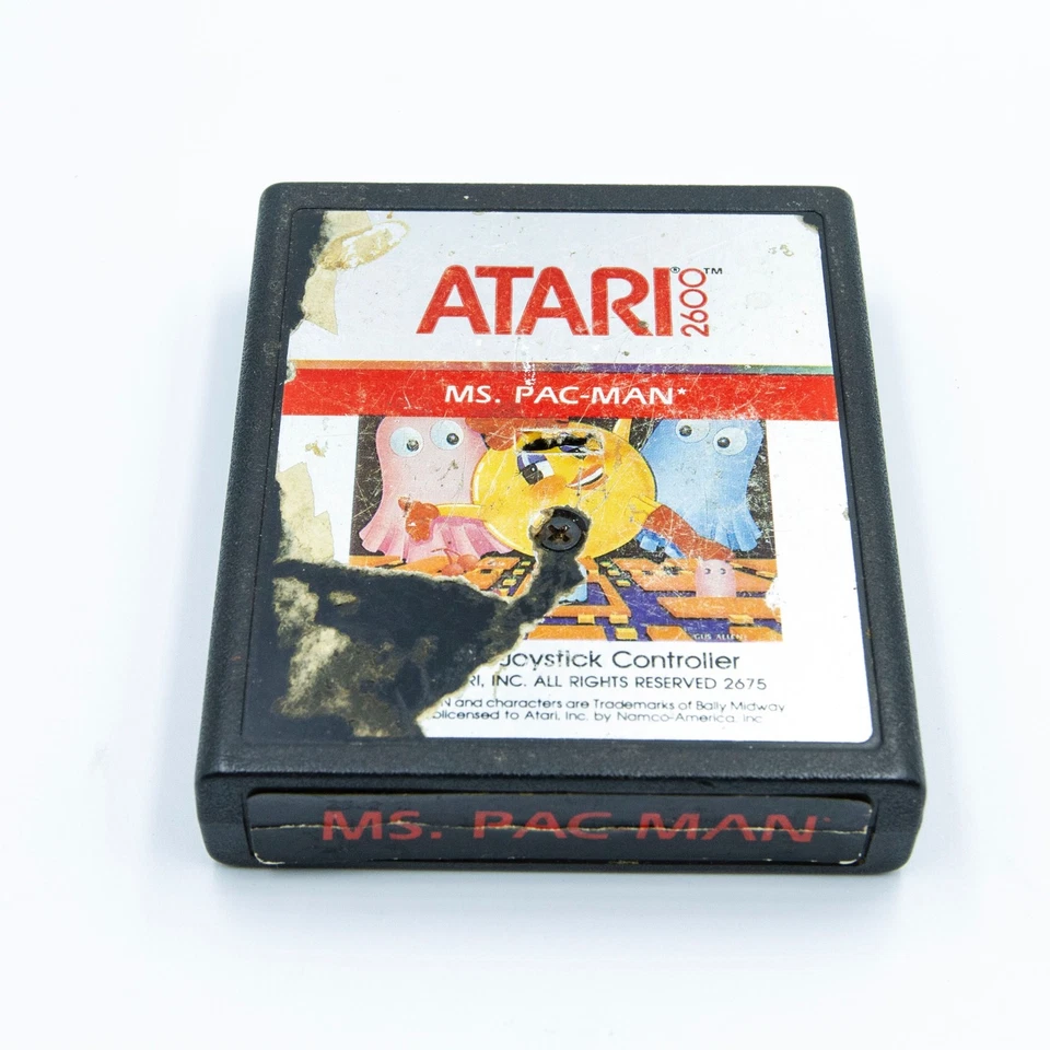 Ms. Pac-Man Atari 2600 | Cartridge & Manual Only | Tested & Working - Image 2 of 3