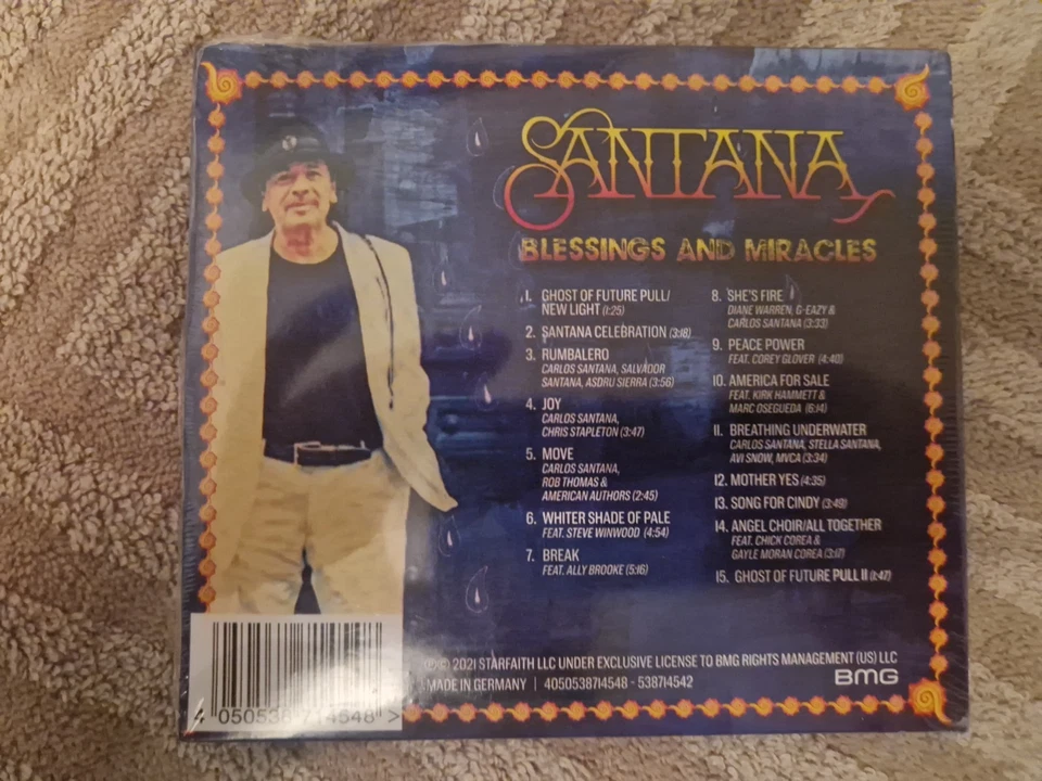 Santana 2021 " Blessings And Miracles " - Bild 2 von 2