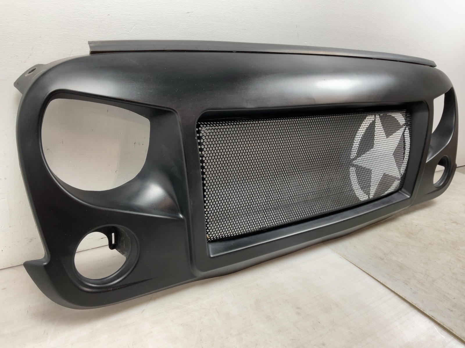 Jeep JK Wrangler Aftermarket Grill Assembly Black Angry Mesh 2007-2017 22428 thumbnail 4