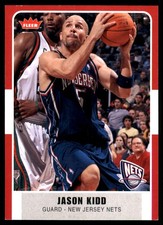 Jason Kidd 2007-08 Fleer #38 New Jersey Nets NBA READ FREE SHIPPING AutographDen