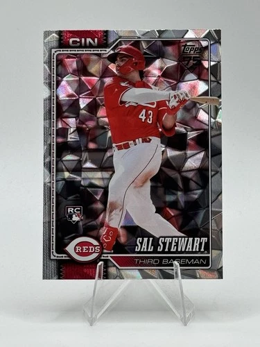 Sal Stewart 2026 Topps Series 2 RC Diamante #372 Cincinnati Reds Rookie