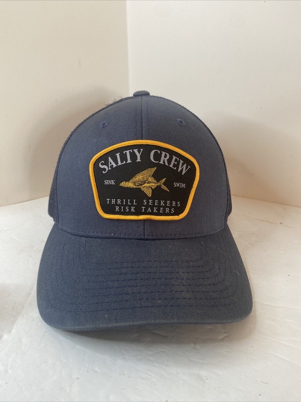 Salty Crew Sink/Swim Thrill Seekers Risk Takers SnapBack Ball Cap by Yipping