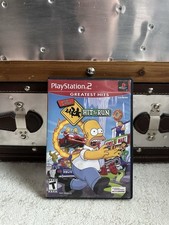 The Simpsons Hit & Run (Sony Playstation 2, PS2) No Manual Tested MINT Disc