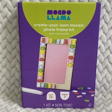 Mondo Llama Create Your Own Mosaic Photo Frame Kit