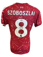 DOMINIK SZOBOSZLAI SIGNED 2026/27 LIVERPOOL FC HOME SHIRT (ACG CERT AG19193)