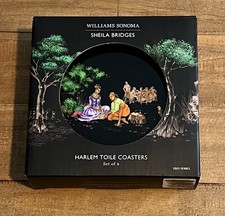 Sheila Bridges x Williams Sonoma Harlem Toile Coasters, Set of 4 Read