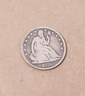 USA 50c~ Seated Liberty Half Dollar 1876 ~* VG~ Silver Coin
