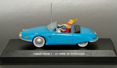 Turbot-Rhino 1, Spirou & Fantasio, 1:43 by Atlas, from La Corne de Rhinoceros