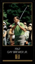 1993-98 Champions of Golf Masters Collection 1967 Gay Brewer NEAR MINT *6I