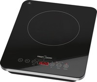 Profi Cook Induktions-Kochplatte PC-EKI 1062, 2000 W, Schwarz