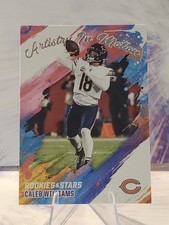 Panini 2025 Rookies & Stars Artistry In Motion Caleb Williams #5 Bears