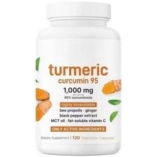 Curcumin Turmeric 95 Extract 1000mg for Joint...