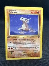 Cubone 50/64 Jungle 1st Edition Pokemon TCG MP