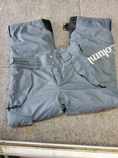 Columbia Bugaboo Youth Medium 10-12 Snowboard Ski Omni-tech Black Pants Outgrow