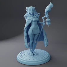 Yaen the Elven Sorceress Fantasy Miniature DnD Wargames Tabletop RPG