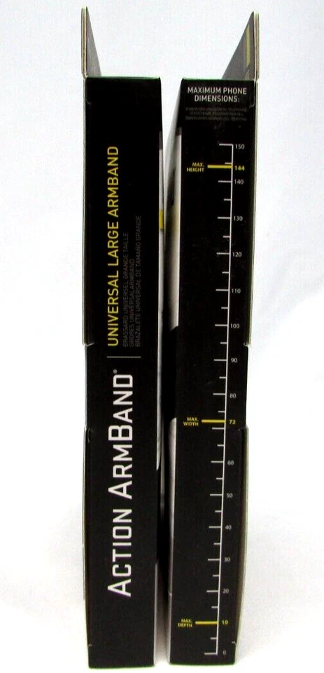 Paquete de 2 brazaletes de acción Nite Ize para teléfonos inteligentes más grandes iPhone 6 y Galaxy S6 Foto 4 de 4