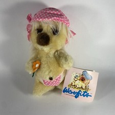 Vintage 1980 Dakin Angela Woofits Plush 8  