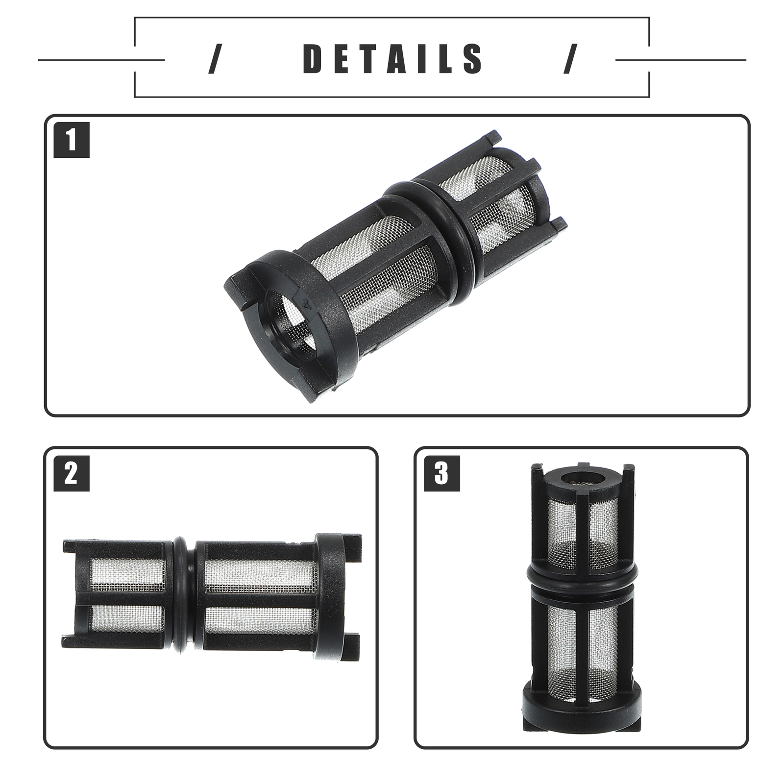 Engine Oil Pressure Sensor Filter for Chevrolet Silverado 917143 Black 2 Pcs 734301955782 eBay