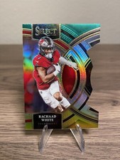 2023 Panini Select Rachaad White #197 Premier Silver Prizm Die Cut Buccaneers