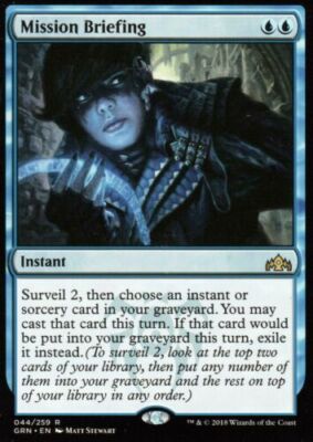 4x Mission Briefing | NM | Guilds of Ravnica | Magic MTG Playset