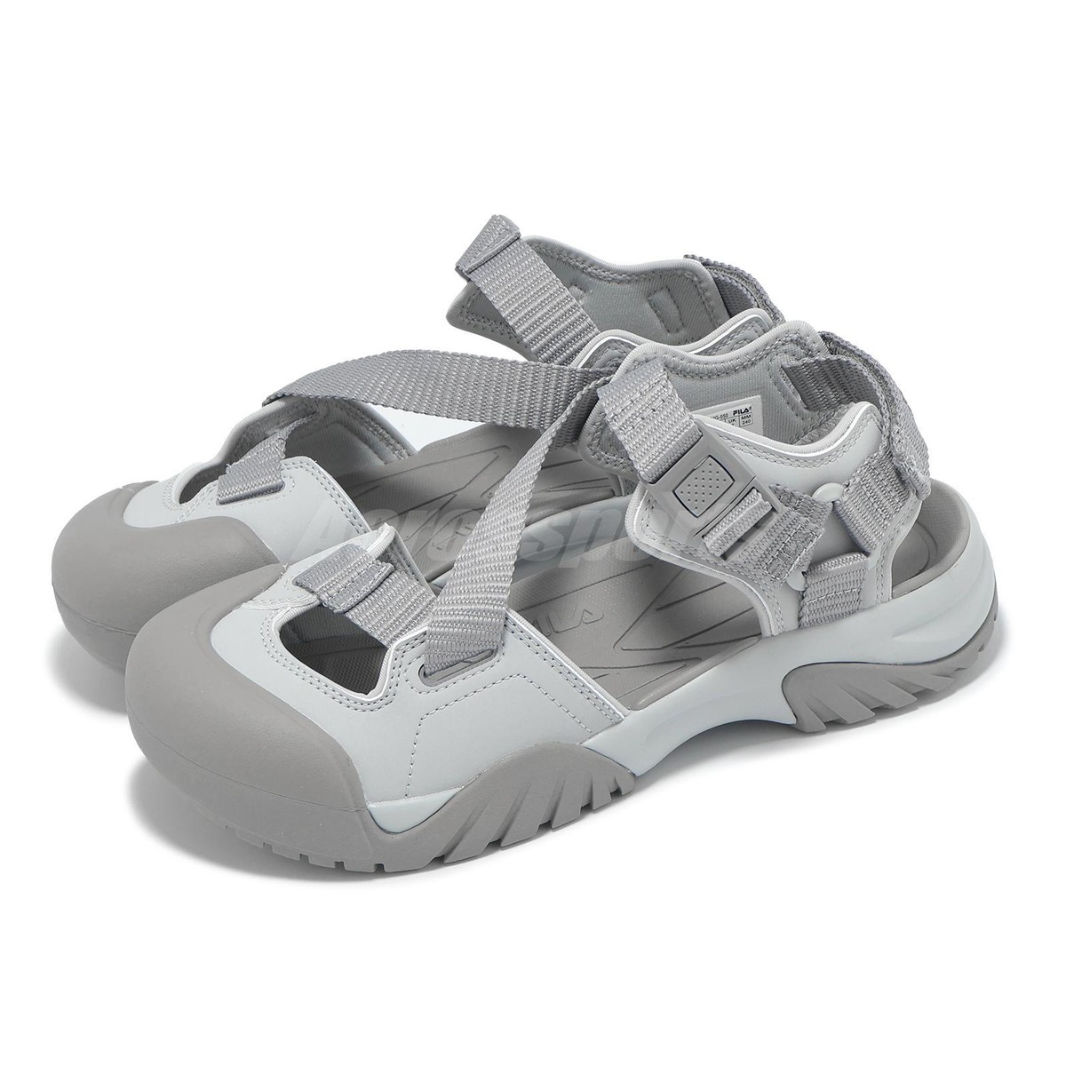 Fila PEITO SD Grey Men Unisex Strap Casual Lifestyle Sandal