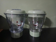 2xMagic Bullet Baby Bullet Blender Mixer REPLACEMENT Pitchers, Lids Blades