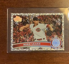 Mike Leake 2011 Topps Diamond Anniversary Silver Sparkle #516 - Cincinnati Reds