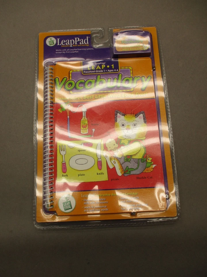 LeapFrog 2 Kids Interactive Book and Cartridge Set of 4 Learning Books 7E - Image 4 of 4