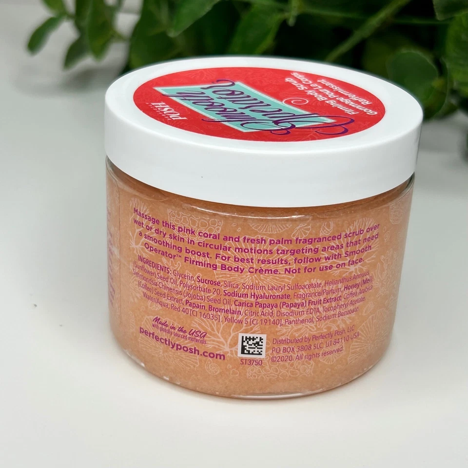 Perfectly Posh NEW Smooth Operator Firming Body Scrub Sugar Exfoliating 6 oz - Image 3 of 4