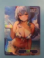 Ganyu  SSR SSR-026  Senpai Goddess Haven Series 4 Story CCG Anime Card