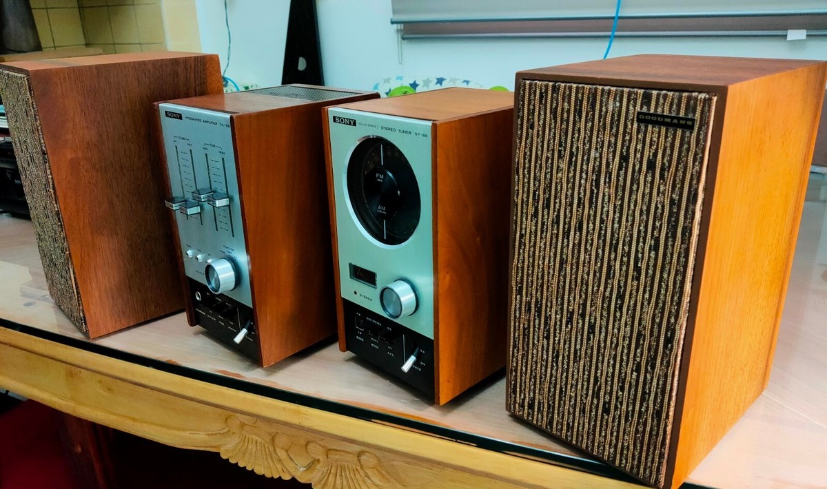Vintage Sony TA-88, ST-88 with Goodmans Maxim speakers | eBay