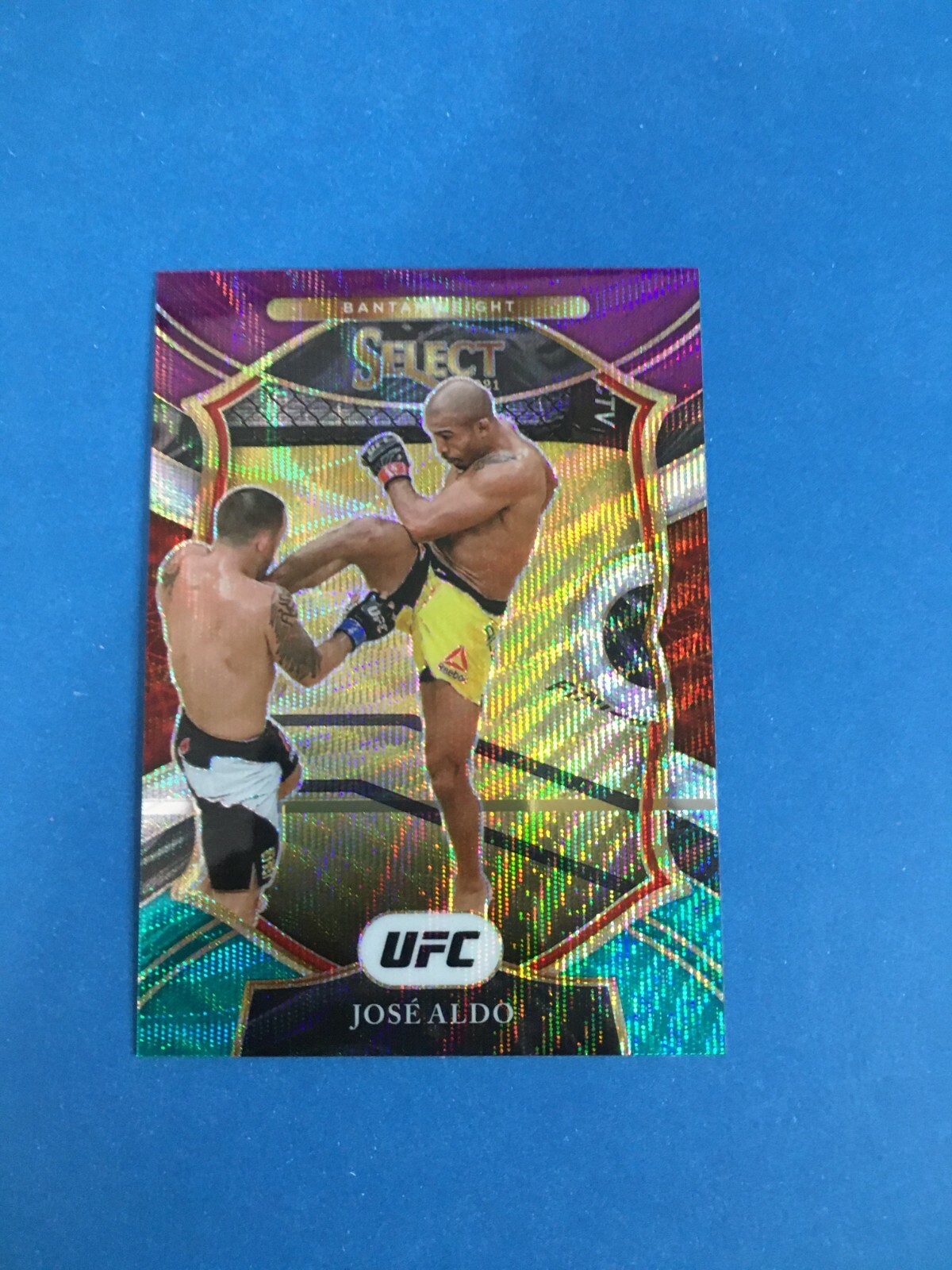 F126,459 2021 Select UFC TRI COLOR Prizm JOSE ALDO #65