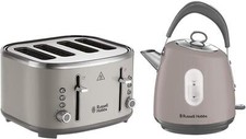 Russell Hobbs, Stylevia Kettle & Toaster Set, Mocha, STYLM